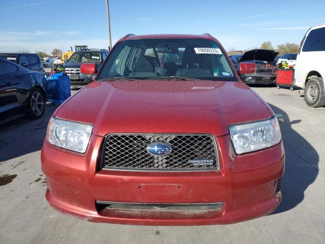 JF1SG66698H715073 - 2008 SUBARU FORESTER SPORTS 2.5X RED photo 5