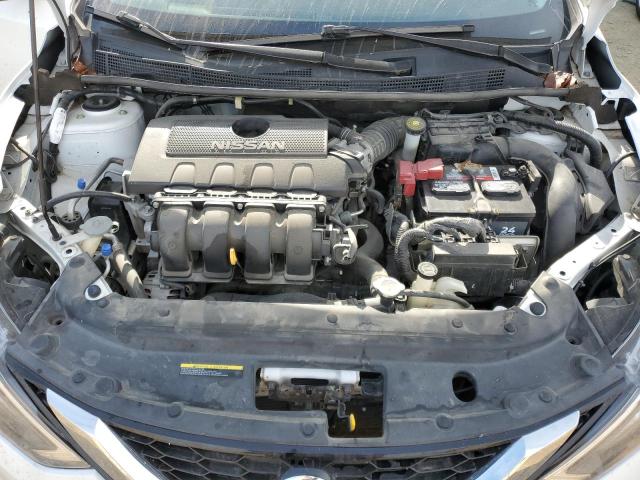 3N1AB7AP8GY253220 - 2016 NISSAN SENTRA S WHITE photo 11