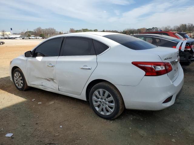 3N1AB7AP8GY253220 - 2016 NISSAN SENTRA S WHITE photo 2