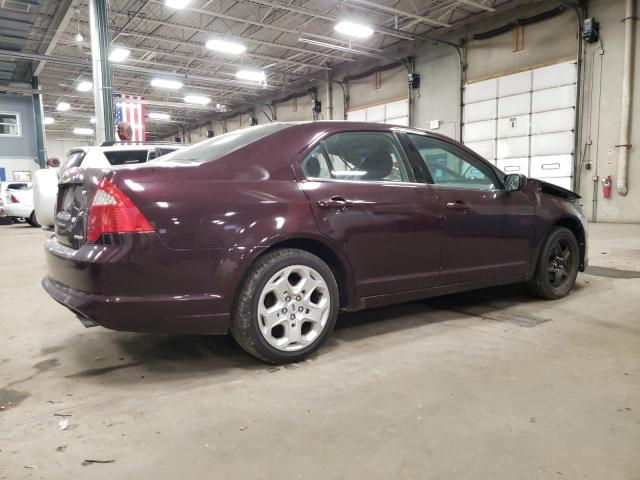 3FAHP0HG3BR122439 - 2011 FORD FUSION SE PURPLE photo 3