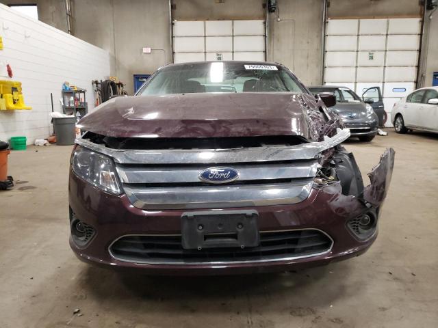 3FAHP0HG3BR122439 - 2011 FORD FUSION SE PURPLE photo 5