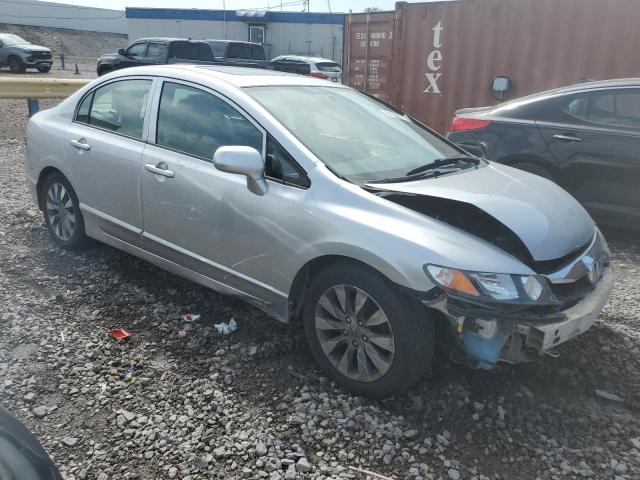 19XFA1F80AE069015 - 2010 HONDA CIVIC EX SILVER photo 4