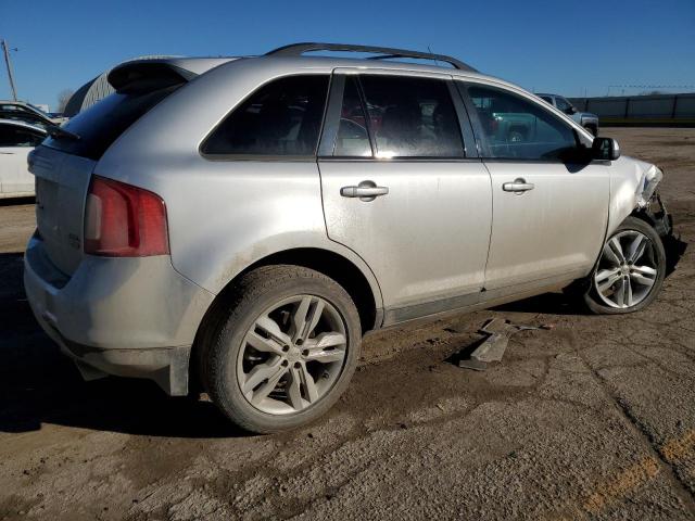 2FMDK4JC3DBA64061 - 2013 FORD EDGE SEL SILVER photo 3