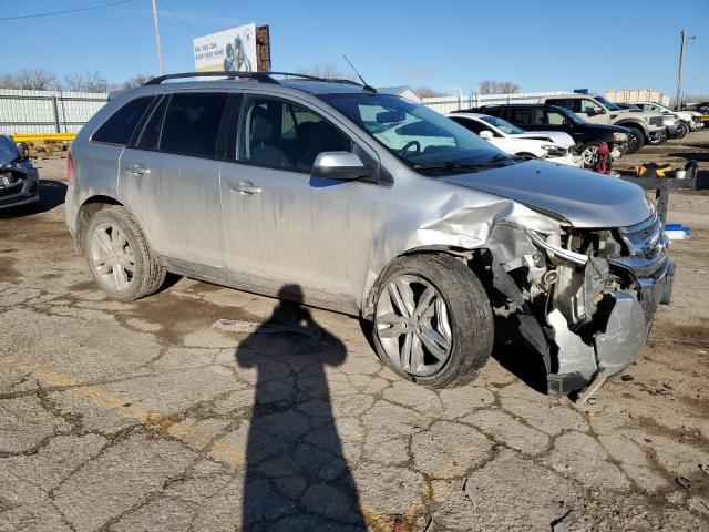 2FMDK4JC3DBA64061 - 2013 FORD EDGE SEL SILVER photo 4