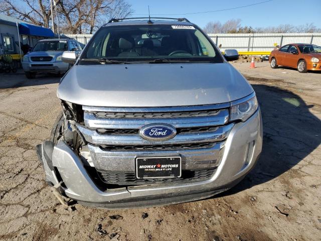 2FMDK4JC3DBA64061 - 2013 FORD EDGE SEL SILVER photo 5