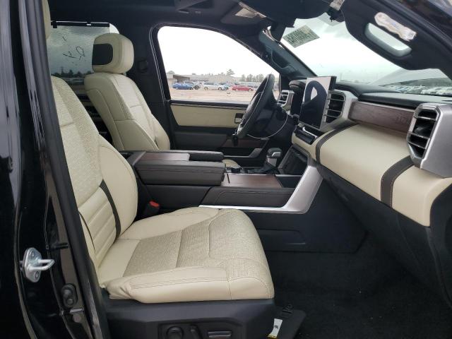 5TFMA5DB5PX126167 - 2023 TOYOTA TUNDRA CREWMAX PLATINUM შავი ფოტო 7