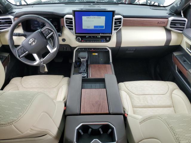 5TFMA5DB5PX126167 - 2023 TOYOTA TUNDRA CREWMAX PLATINUM შავი ფოტო 8