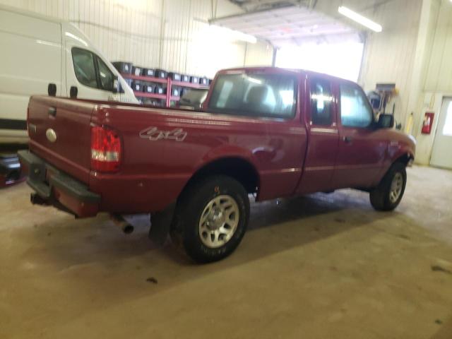 1FTLR4FE3BPA97900 - 2011 FORD RANGER SUPER CAB RED photo 3