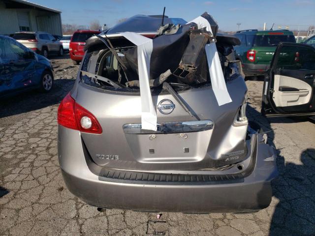 JN8AS5MV0DW605659 - 2013 NISSAN ROGUE S GRAY photo 6