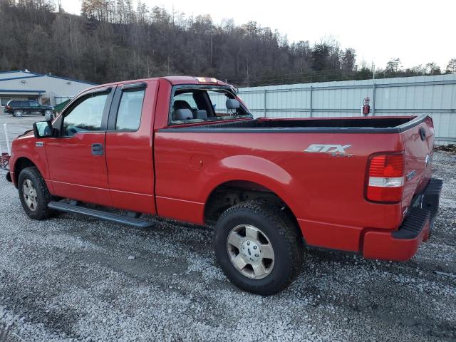 1FTRX14W86NA23836 - 2006 FORD F150 RED photo 2