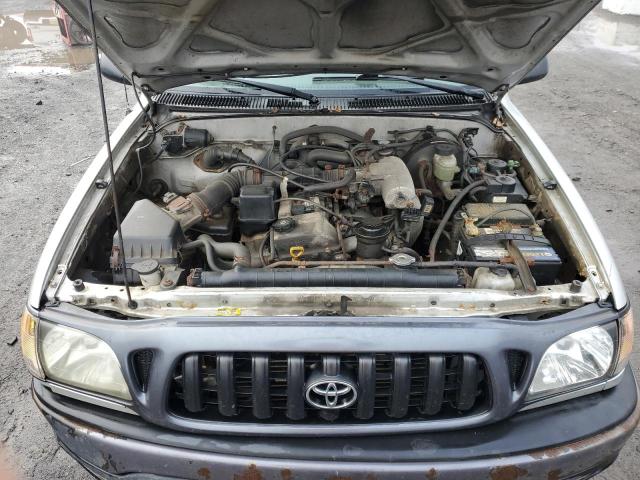 5TEPM62NX1Z870743 - 2001 TOYOTA TACOMA SILVER photo 11