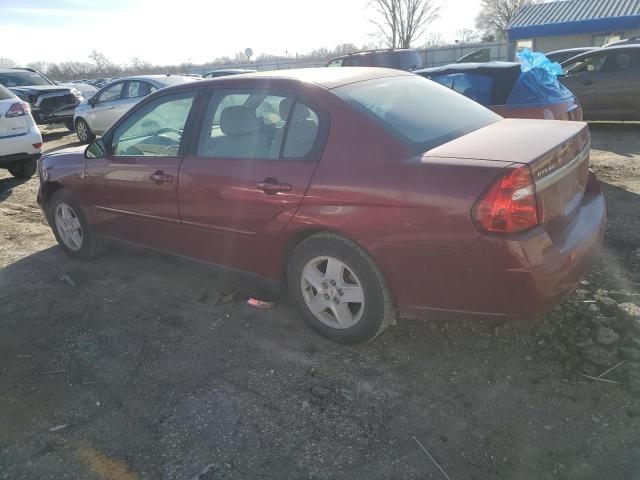 1G1ZT54805F263100 - 2005 CHEVROLET MALIBU LS RED photo 2