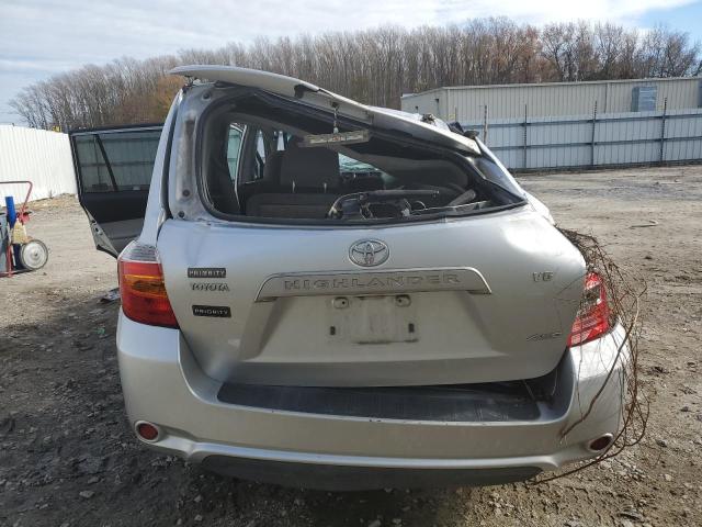 JTEES41A792129560 - 2009 TOYOTA HIGHLANDER SILVER photo 6