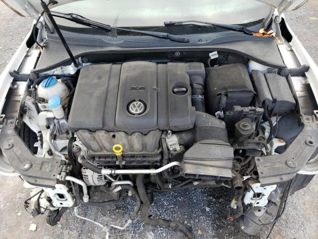 1VWAP7A3XEC008594 - 2014 VOLKSWAGEN PASSAT S WHITE photo 11