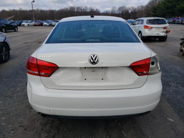 1VWAP7A3XEC008594 - 2014 VOLKSWAGEN PASSAT S WHITE photo 6