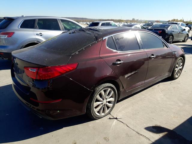 5XXGN4A71EG297238 - 2014 KIA OPTIMA EX PURPLE photo 3