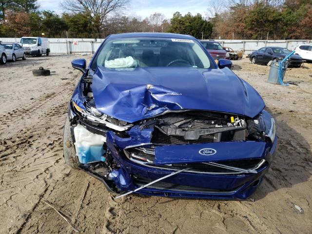 3FA6P0G70GR253571 - 2016 FORD FUSION S BLUE photo 5