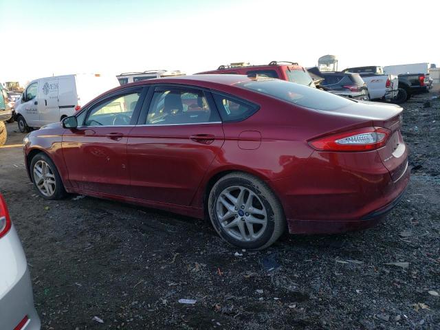 3FA6P0H79DR213192 - 2013 FORD FUSION SE RED photo 2