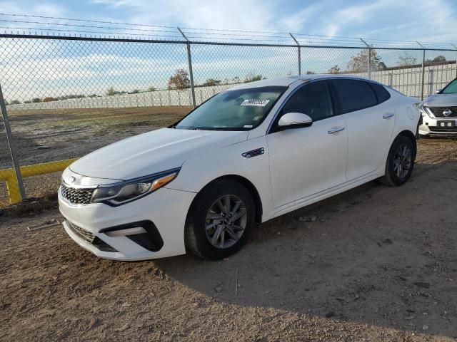 5XXGT4L38KG372609 - 2019 KIA OPTIMA LX WHITE photo 1