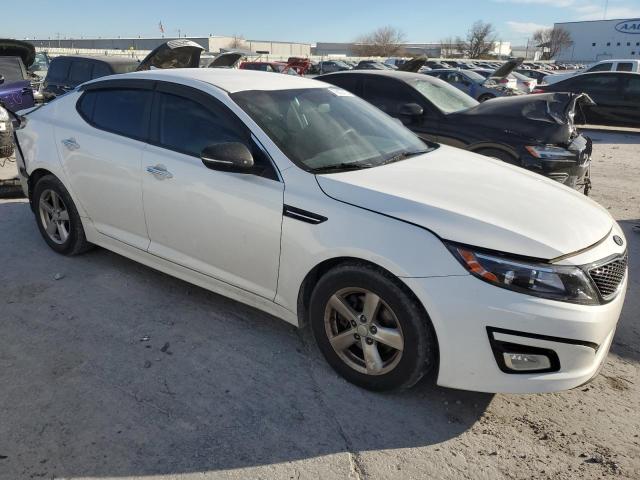 KNAGM4A74F5555726 - 2015 KIA OPTIMA LX WHITE photo 4