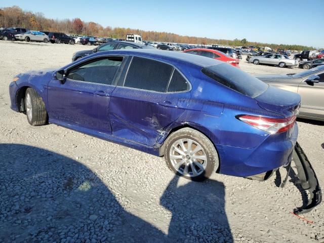 4T1B11HK0JU599330 - 2018 TOYOTA CAMRY L BLUE photo 2