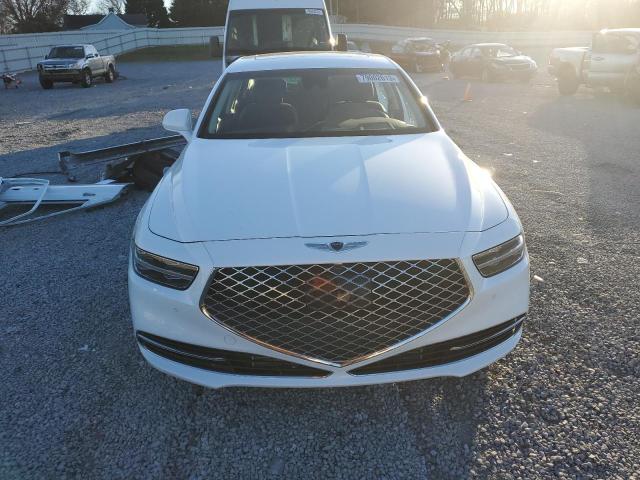 KMTF34PA0MU086983 - 2021 GENESIS G90 PREMIUM WHITE photo 5