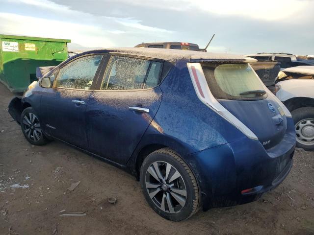 1N4BZ0CP7GC300043 - 2016 NISSAN LEAF SV BLUE photo 2