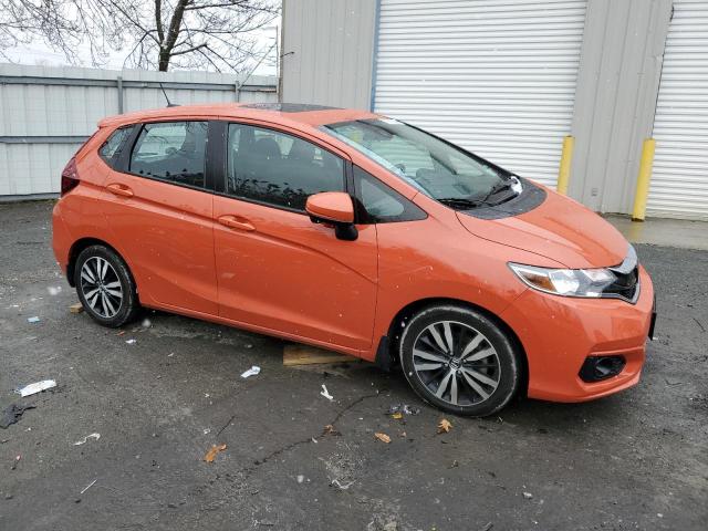 3HGGK5H85LM720350 - 2020 HONDA FIT EX ORANGE photo 4