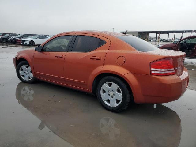 1B3LC46K28N187360 - 2008 DODGE AVENGER SE ORANGE photo 2