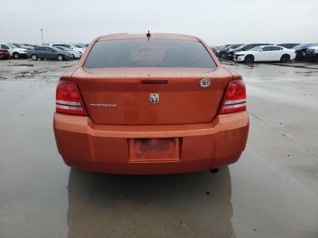 1B3LC46K28N187360 - 2008 DODGE AVENGER SE ORANGE photo 6