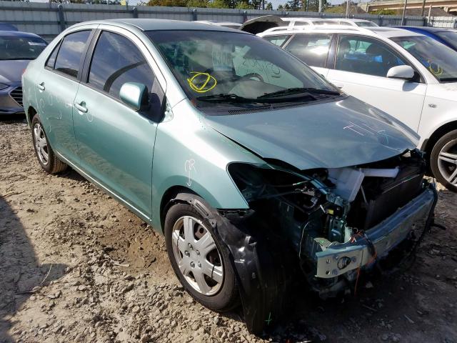 JTDBT4K32A4071614 - 2010 TOYOTA YARIS GREEN photo 1