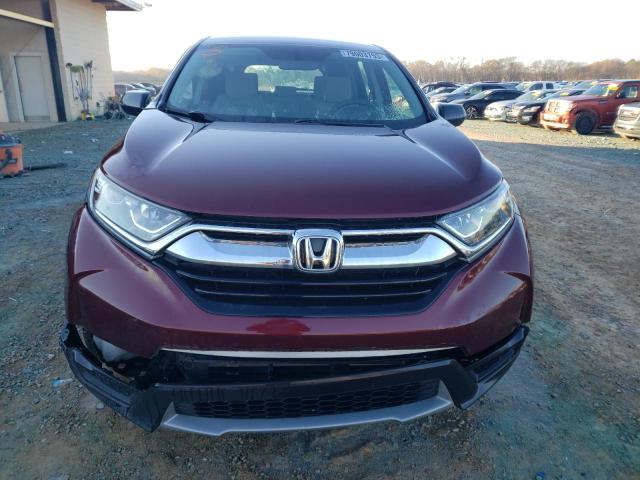 2HKRW6H37JH203057 - 2018 HONDA CR-V LX MAROON photo 5