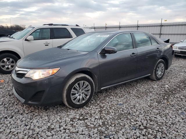 4T1BF1FK1EU466215 - 2014 TOYOTA CAMRY L GRAY photo 1