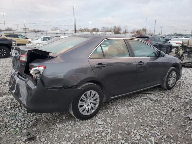 4T1BF1FK1EU466215 - 2014 TOYOTA CAMRY L GRAY photo 3