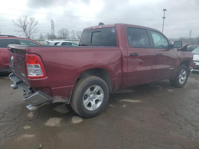 1C6SRFFT6PN683555 - 2023 RAM 1500 BIG HORN/LONE STAR MAROON photo 3