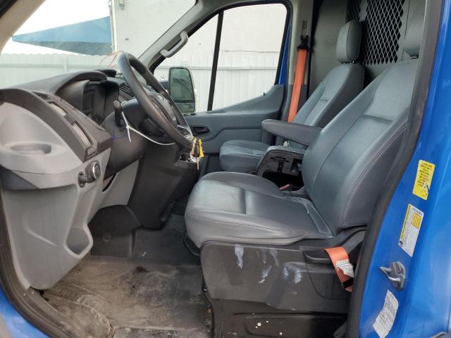 1FTYR2CMXKKA21707 - 2019 FORD TRANSIT T-250 BLUE photo 5