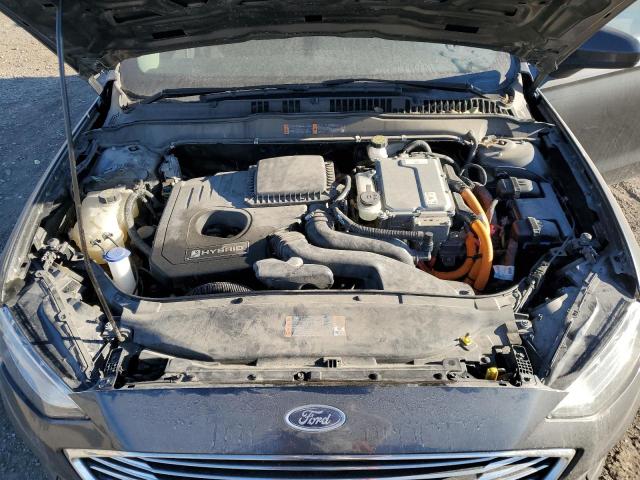 3FA6P0LU4LR238819 - 2020 FORD FUSION SE GRAY photo 11