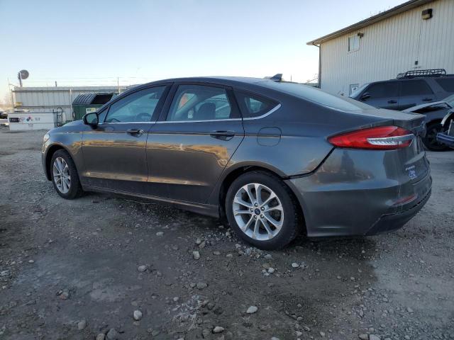 3FA6P0LU4LR238819 - 2020 FORD FUSION SE GRAY photo 2