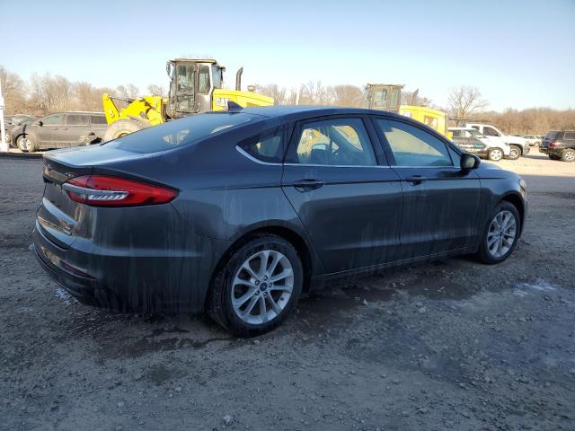 3FA6P0LU4LR238819 - 2020 FORD FUSION SE GRAY photo 3