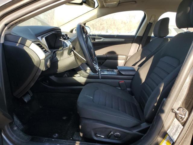 3FA6P0LU4LR238819 - 2020 FORD FUSION SE GRAY photo 7