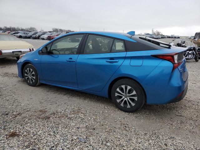 JTDL9MFU0M3030818 - 2021 TOYOTA PRIUS LE BLUE photo 2