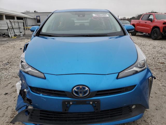 JTDL9MFU0M3030818 - 2021 TOYOTA PRIUS LE BLUE photo 5