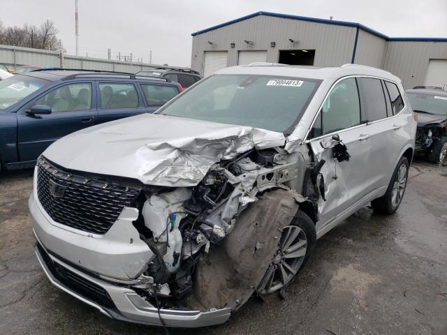 1GYKPCRS6LZ150974 - 2020 CADILLAC XT6 PREMIUM LUXURY SILVER photo 1