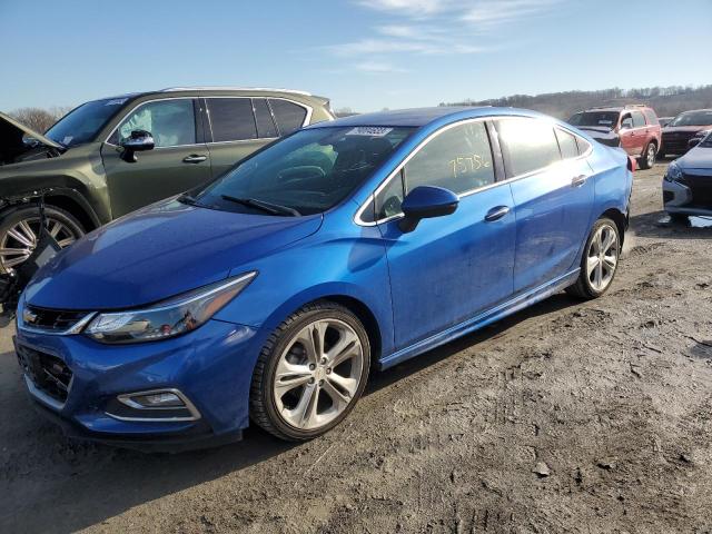 1G1BG5SM3G7312681 - 2016 CHEVROLET CRUZE PREMIER BLUE photo 1