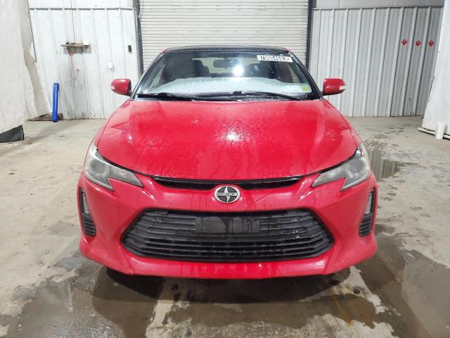 JTKJF5C76FJ002758 - 2015 TOYOTA SCION TC RED photo 5