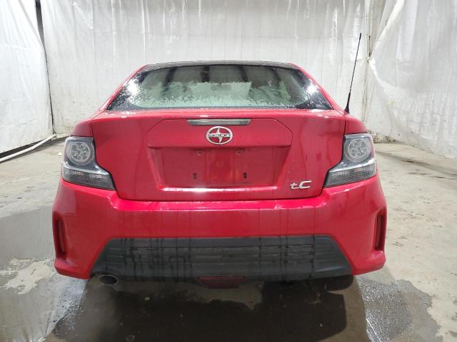 JTKJF5C76FJ002758 - 2015 TOYOTA SCION TC RED photo 6