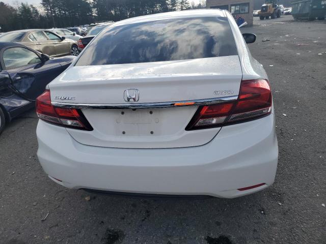 19XFB2F54FE297499 - 2015 HONDA CIVIC LX WHITE photo 6