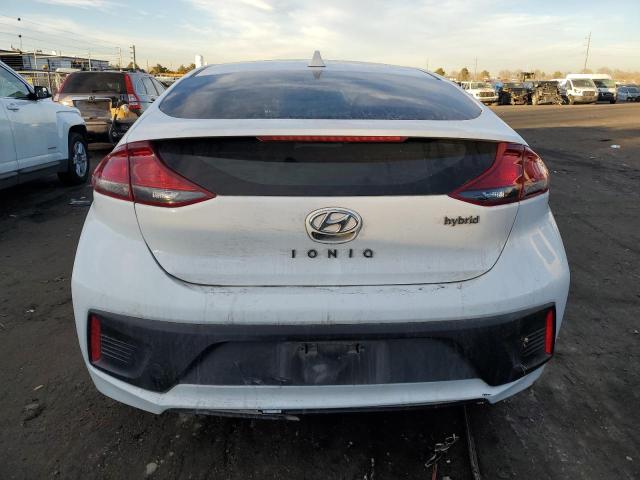 KMHC75LCXMU255406 - 2021 HYUNDAI IONIQ SE WHITE photo 6