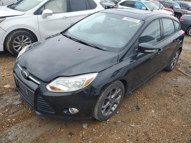 1FADP3K29DL131712 - 2013 FORD FOCUS SE BLACK photo 1