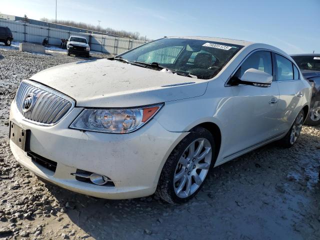 1G4GE5GV1AF181019 - 2010 BUICK LACROSSE CXS WHITE photo 1